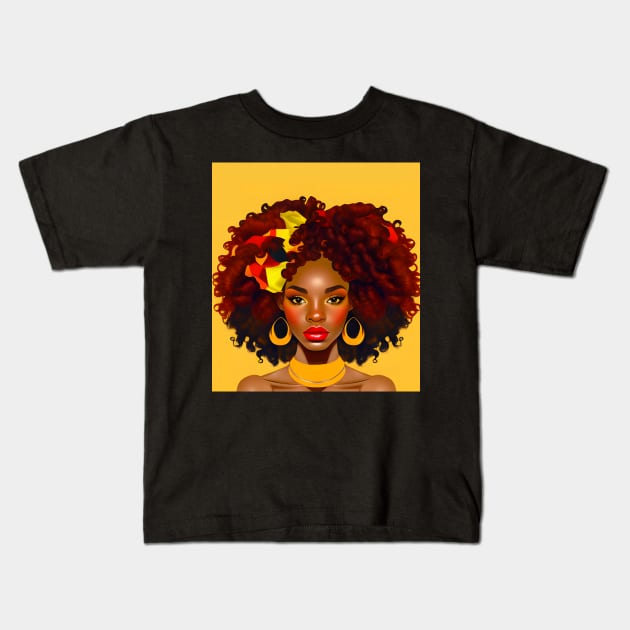 Black History Month African American Kids T-Shirt by Karin Wright